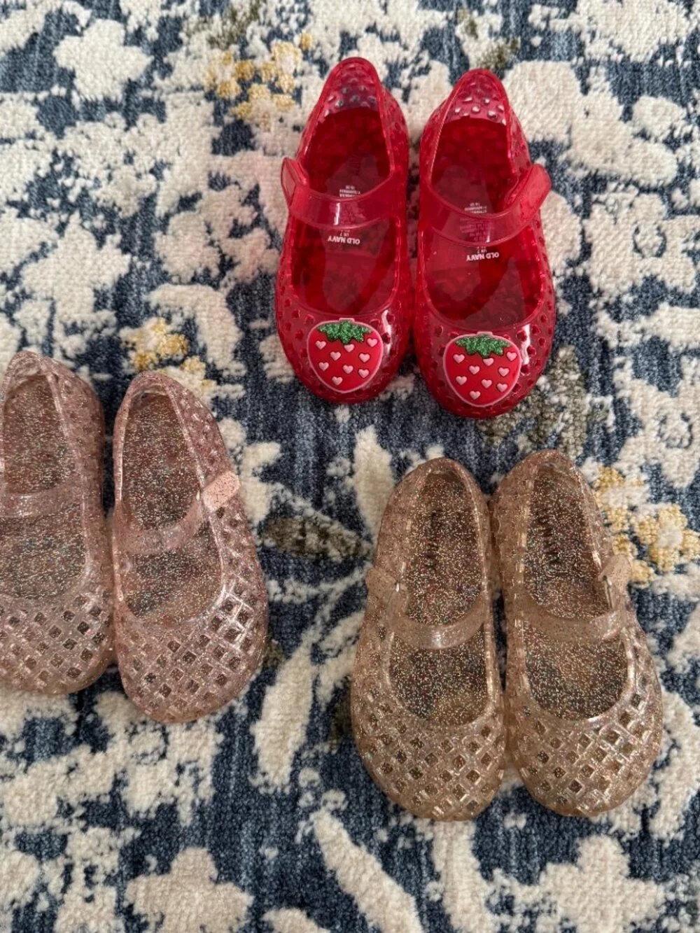 Toddler Jelly Shoes Old Navy Sizes 6 & 7